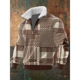 MILIANIA | FLEECE PULLOVER WITH HIGH COLLAR