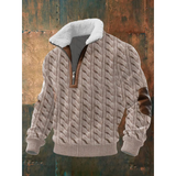 MILIANIA | FLEECE PULLOVER WITH HIGH COLLAR