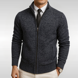 Martin | Men's Zip-Up Knitted Cardigan