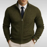 Martin | Men's Zip-Up Knitted Cardigan