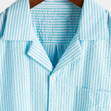 Men's Button Up Casual Cotton Summer Pocket Short Sleeve Shirt