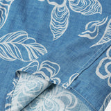 Men's Casual Short Sleeve Tropical Floral Leisure Shirt