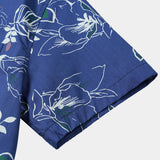 Men's Tropical Short Sleeve Beach Leisure Cotton Shirt