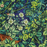 Men's Tropical Green Botanical Cotton Hawaiian Shirt