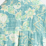 Men's Vintage Hawaiian Tropical Floral Print Pocket Beach Summer Short Sleeve Button Shirt