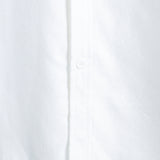 Men's Cotton & Linen Chest Pockets Solid Colour Short Sleeve Shirt