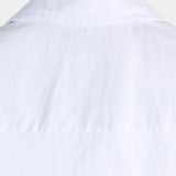 Men's Solid Colour Linen Cotton Pocket Casual Short Sleeve Shirt