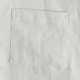 Men's Solid Colour Linen Cotton Pocket Casual Short Sleeve Shirt