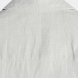 Men's Solid Colour Linen Cotton Pocket Casual Short Sleeve Shirt