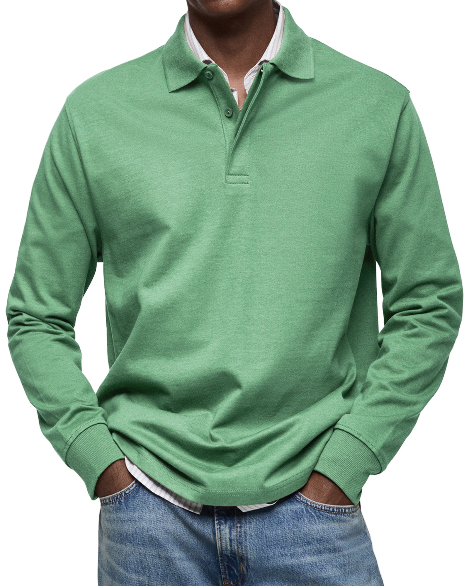 Max | Classic Long Sleeve Polo Shirt