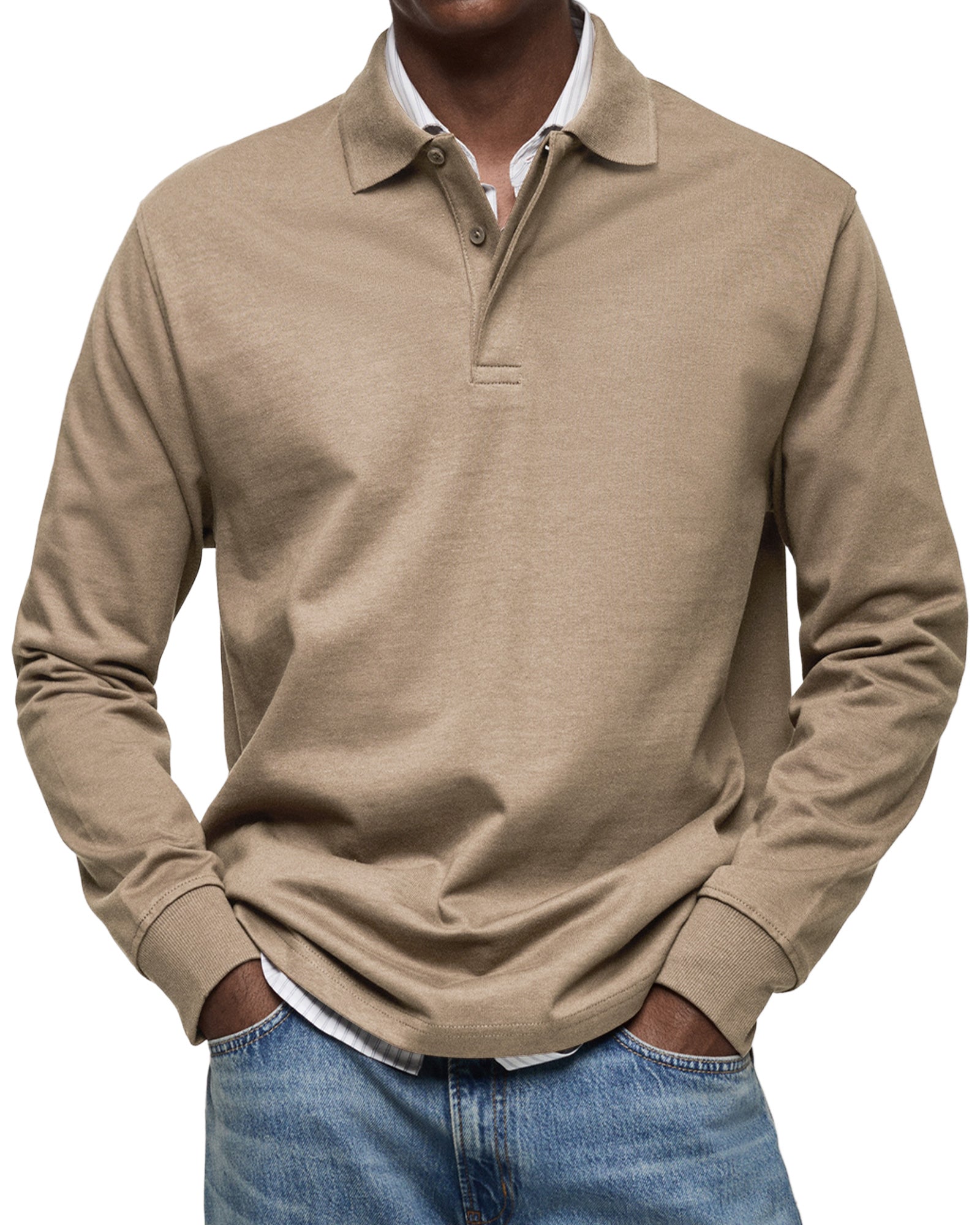 TOM | LONG-SLEEVED POLO SHIRT
