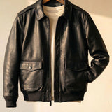 LEONARD TIMELESS LEATHER JACKET