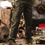 RUGGED WORKWEAR STRAIGHT-LEG UTILITY PANTS