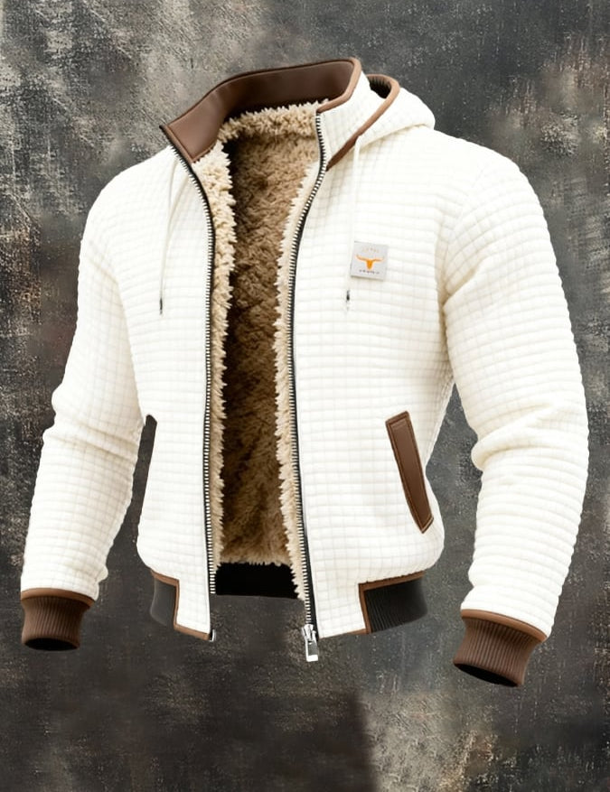 ARDEN LINED QUILTED FLEECE JACKET