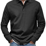 TOM | LONG-SLEEVED POLO SHIRT