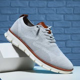 Ultra-Comfort Breathable Shoes: Light Grey