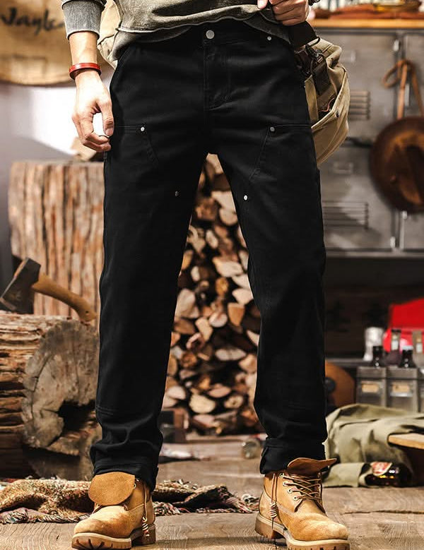 RUGGED WORKWEAR STRAIGHT-LEG UTILITY PANTS
