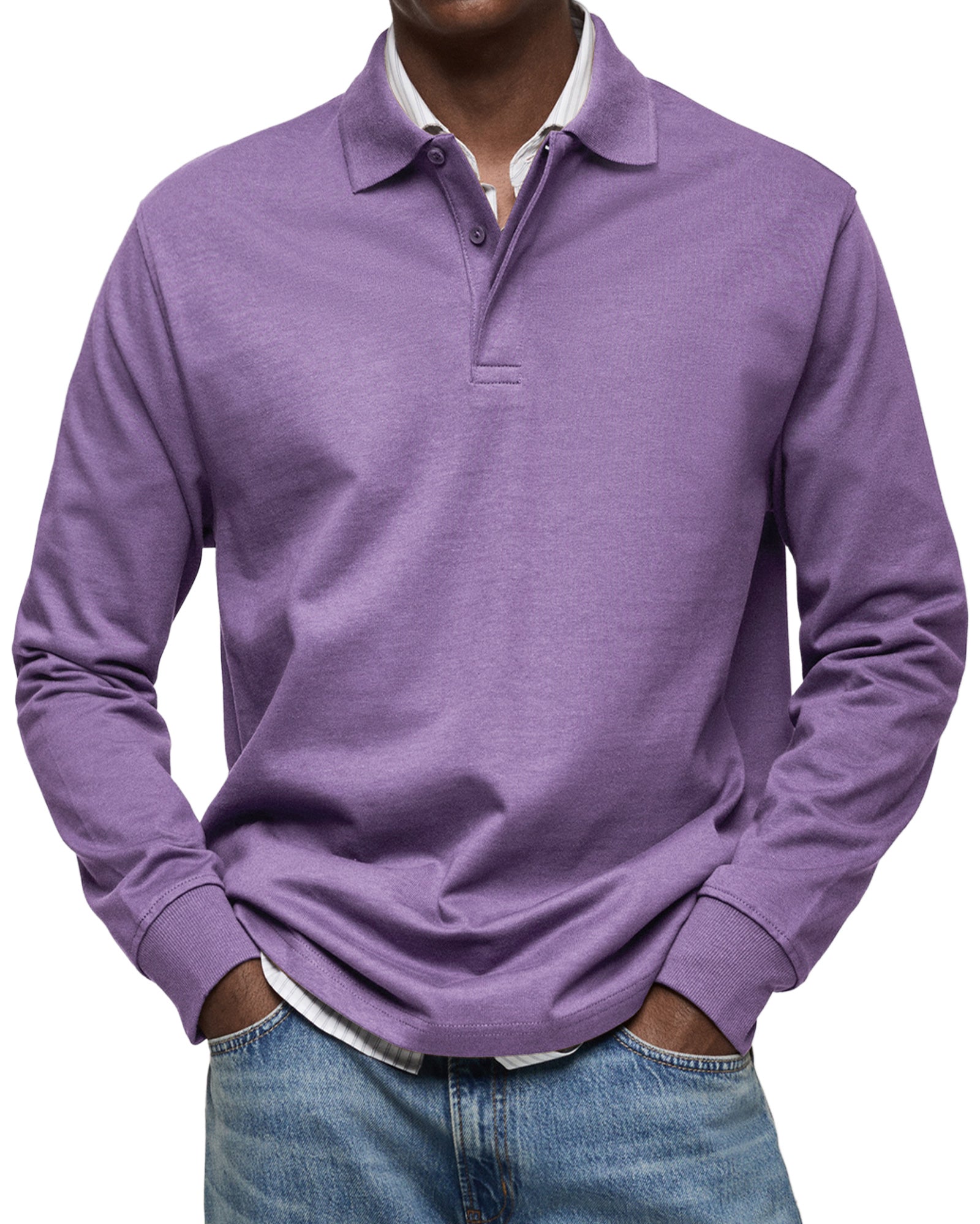 Max | Classic Long Sleeve Polo Shirt