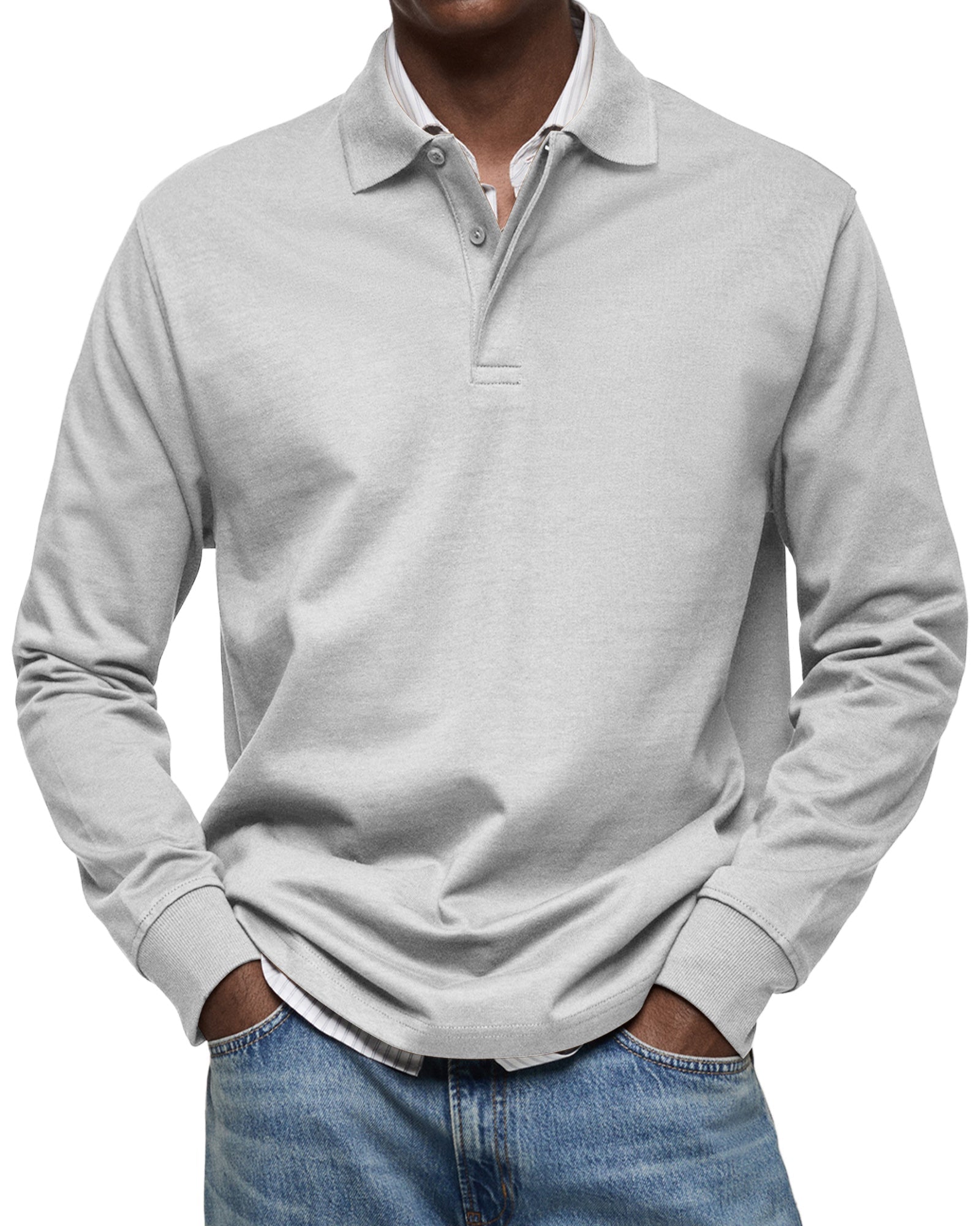 Max | Classic Long Sleeve Polo Shirt