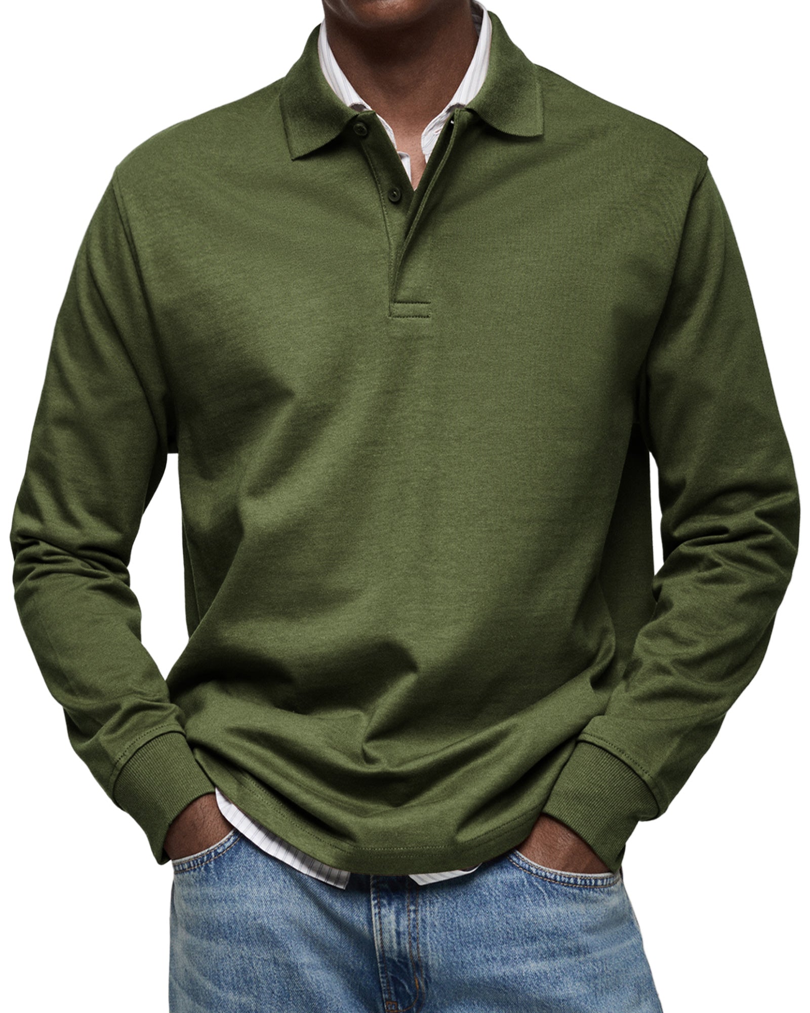 Max | Classic Long Sleeve Polo Shirt