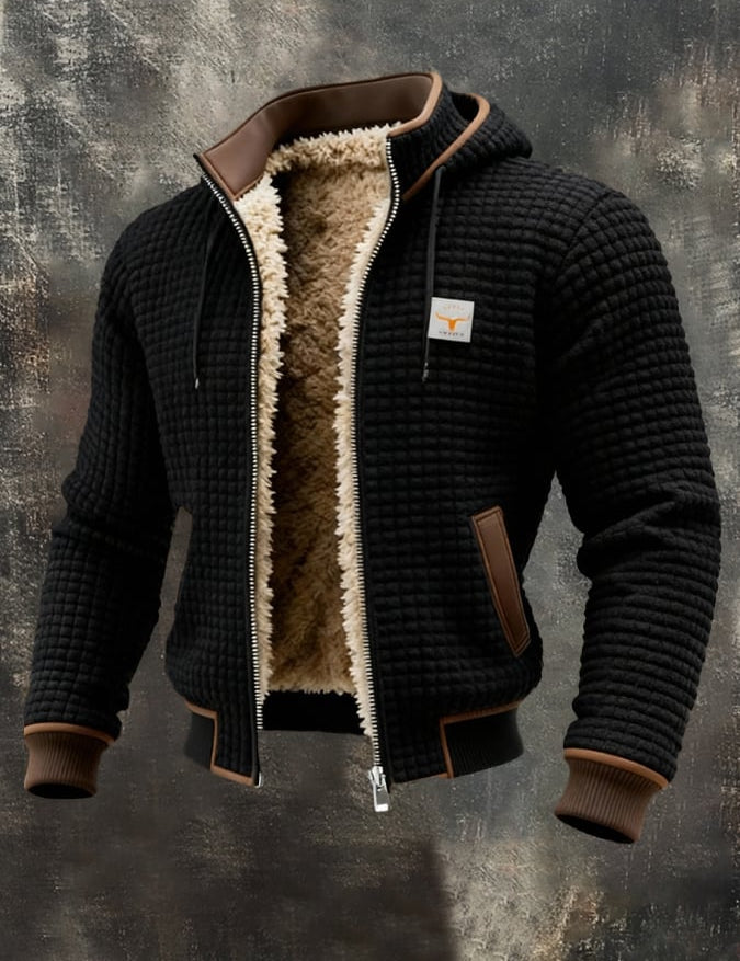 ARDEN LINED QUILTED FLEECE JACKET