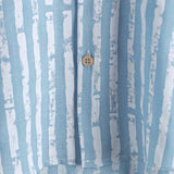 Men's Hawaiian Casual Striped Short Sleeve Summer Shirt