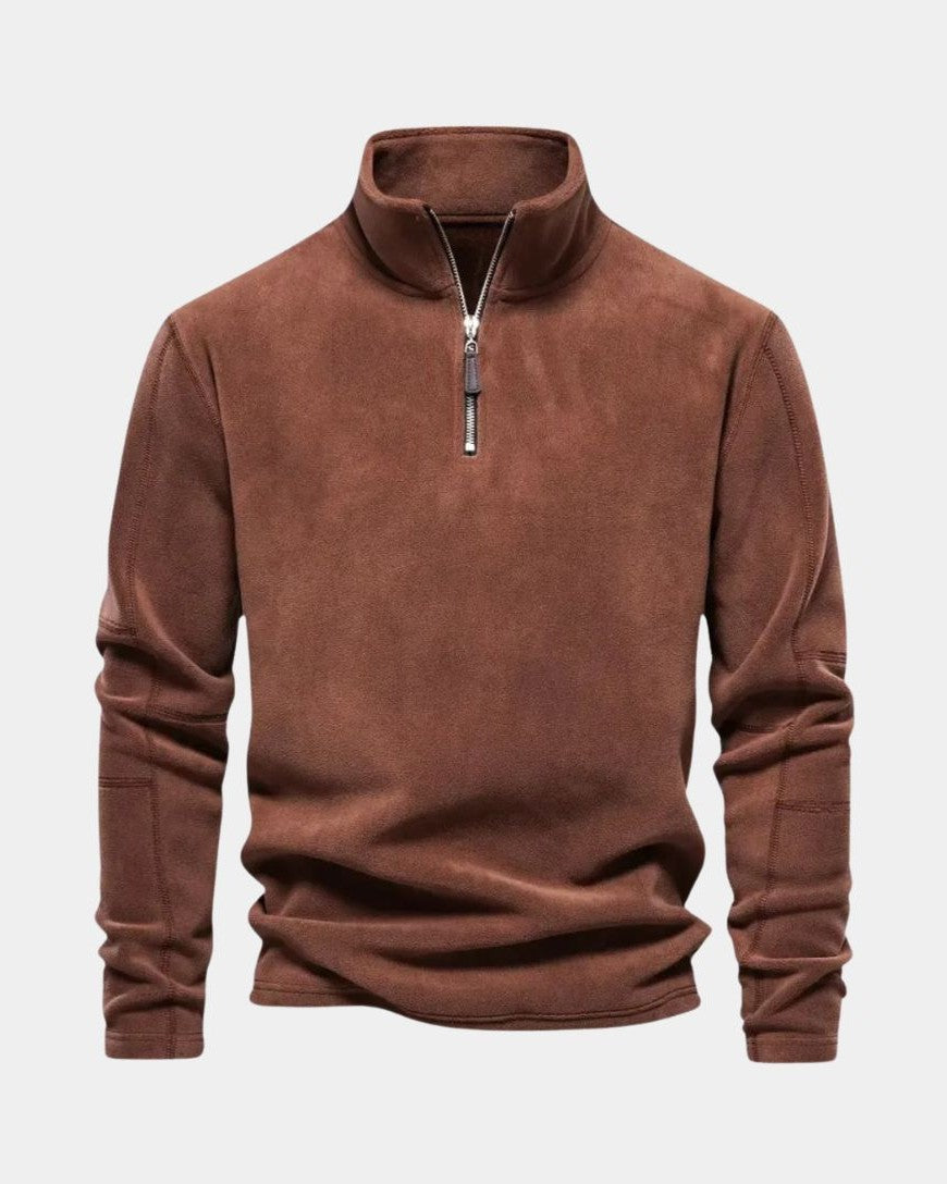 ALPINE™ | SWEATSHIRT WITH HALF ZIP