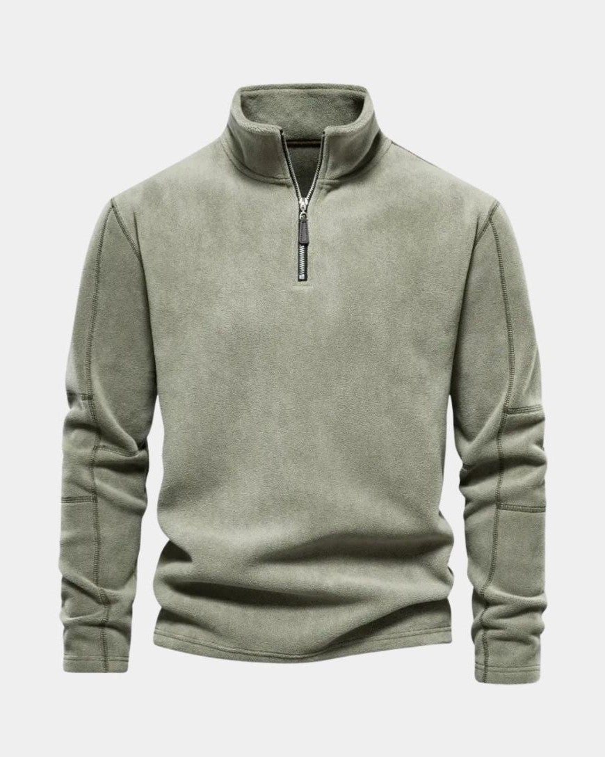 ALPINE™ | SWEATSHIRT WITH HALF ZIP
