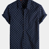 Men's Casual Short Sleeve Printed Shirt