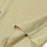 Men's Casual Comfort Solid Sport Short Sleeve Shirt
