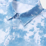 Men's Summer Moisture Wicking Performance Stretch Short Sleeve Shirt