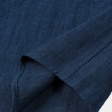 Men's Casual Solid Henley Collar Summer Short Sleeve Shirt