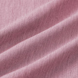 Men's Comfort Solid Pink Sport Short Sleeve Shirt