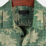 Men's Retro Casual Holiday Pocket Hawaiian Shirt