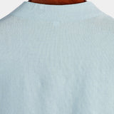 Men's Solid Colour Stand Collar Half Button Pocket Front Shirt