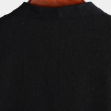 Men's Solid Colour Stand Collar Half Button Pocket Front Shirt