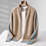 FERRARA CASHMERE ZIP-THROUGH JACKET