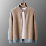 FERRARA CASHMERE ZIP-THROUGH JACKET