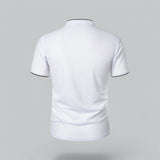 Arthur | Collarless Polo Shirt