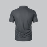 Arthur | Collarless Polo Shirt