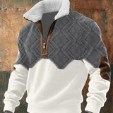MILIANIA | FLEECE PULLOVER WITH HIGH COLLAR