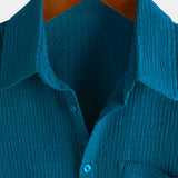 Men's Summer Pocket Casual Short Sleeve Shirt