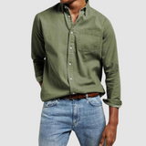 Vincent | Elegant Casual Shirt with Chest Pocket