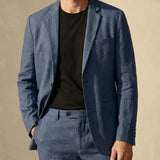 ENZO REFINED LINEN SUIT