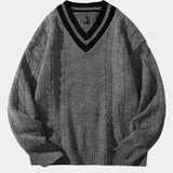 POUL™ | PULLOVER WITH V-NECK