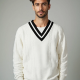 POUL™ | PULLOVER WITH V-NECK