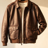 LEONARD TIMELESS LEATHER JACKET