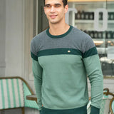 ALBERTO | MEN'S PULLOVER WITH ROUND NECKLINE