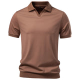 FRANK™ | BREATHABLE POLO SHIRT WITH V-NECK