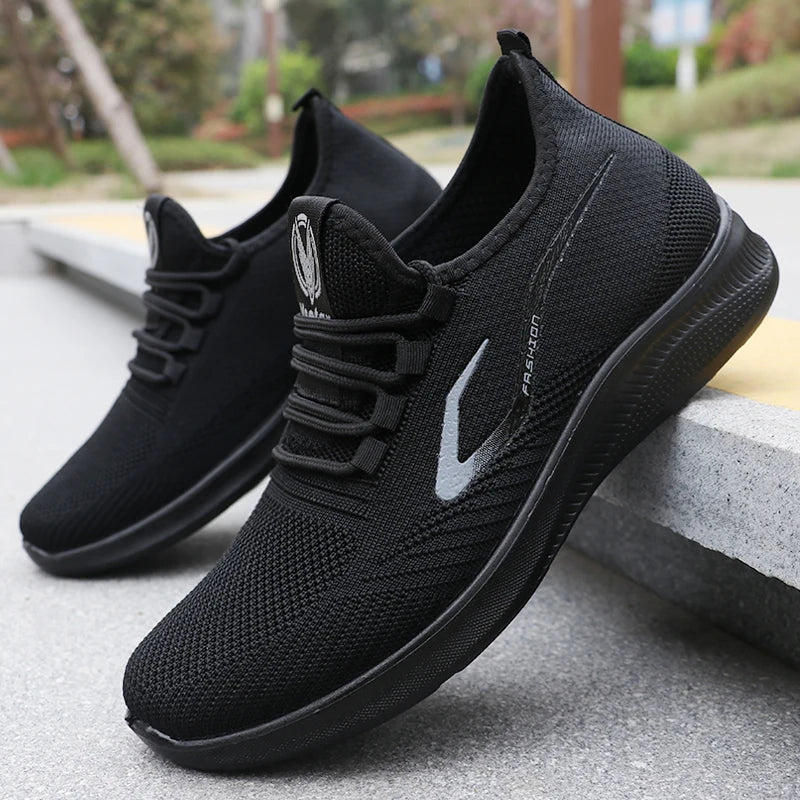 Ultra-Comfort Breathable Shoes: Black — Sport-Class